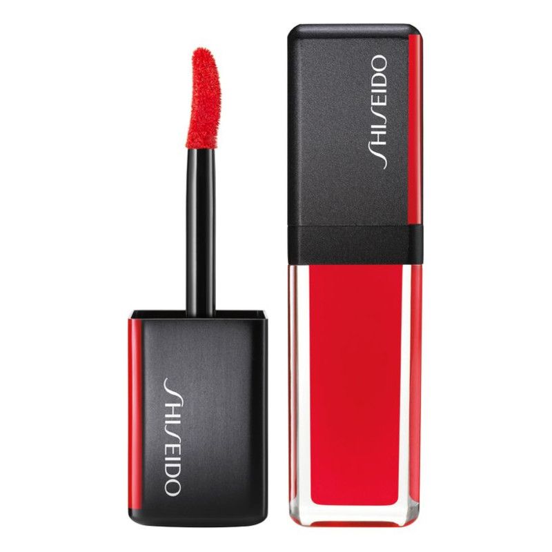 SHISEIDO LACQUERINK LIPSHINE 304 TECHNO RED