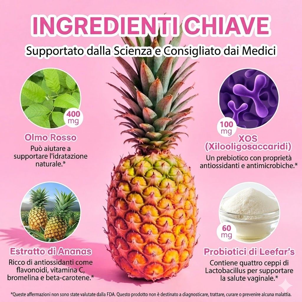 Zoxpm Caramelle Gommose Probiotiche per la Flora Intima Femminile