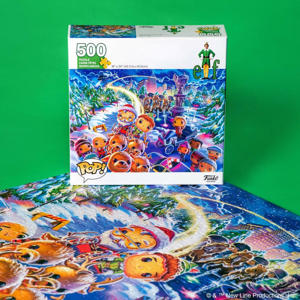 Puzzle collage Buddy - l'elfo di Natale pop! (500 pezzi)