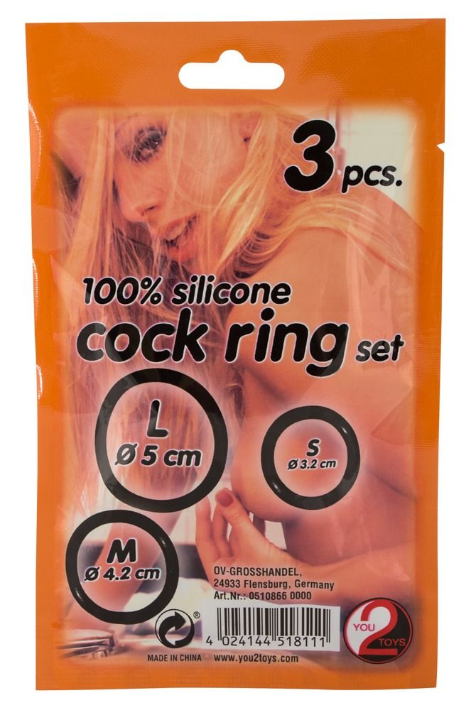 Set di anelli per il pene “Set di anelli in silicone”, You2Toys