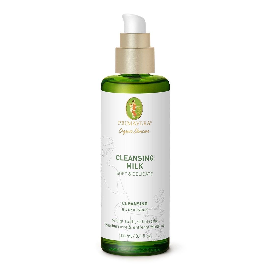 Latte detergente Primavera Organic Skincare