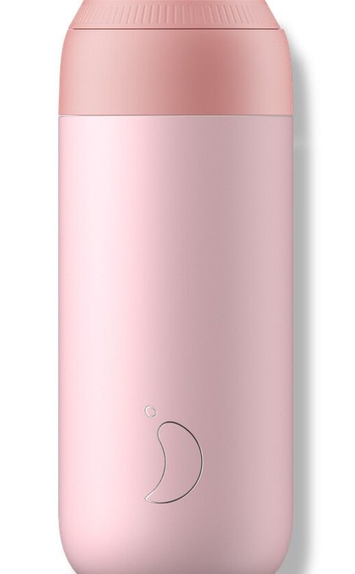 Tazza da caffè Chillys Serie 2 Bicchiere da bere rosa cipria da 500 ml