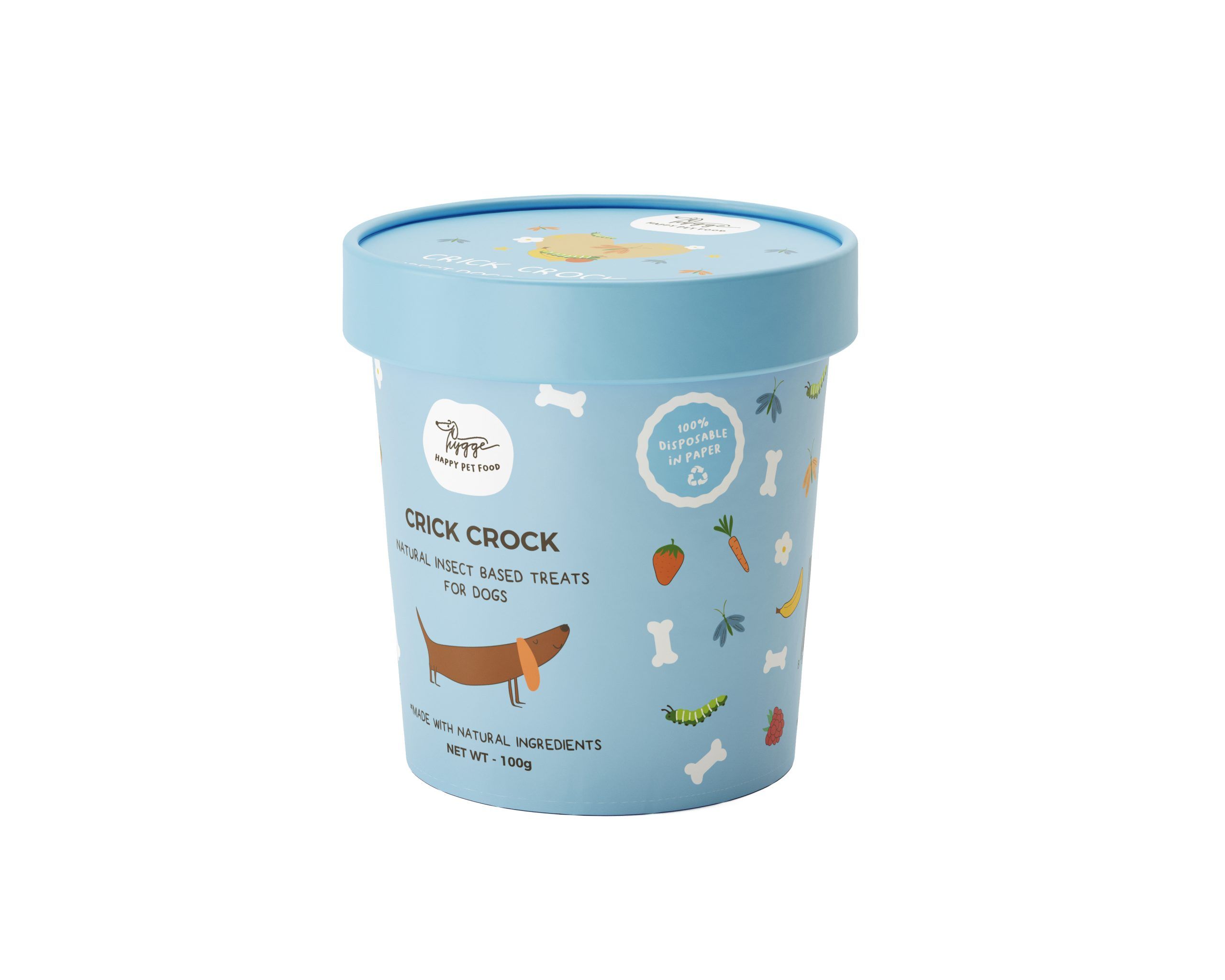 HYGGEDOG - Biscotti Crick Crock - 100gr