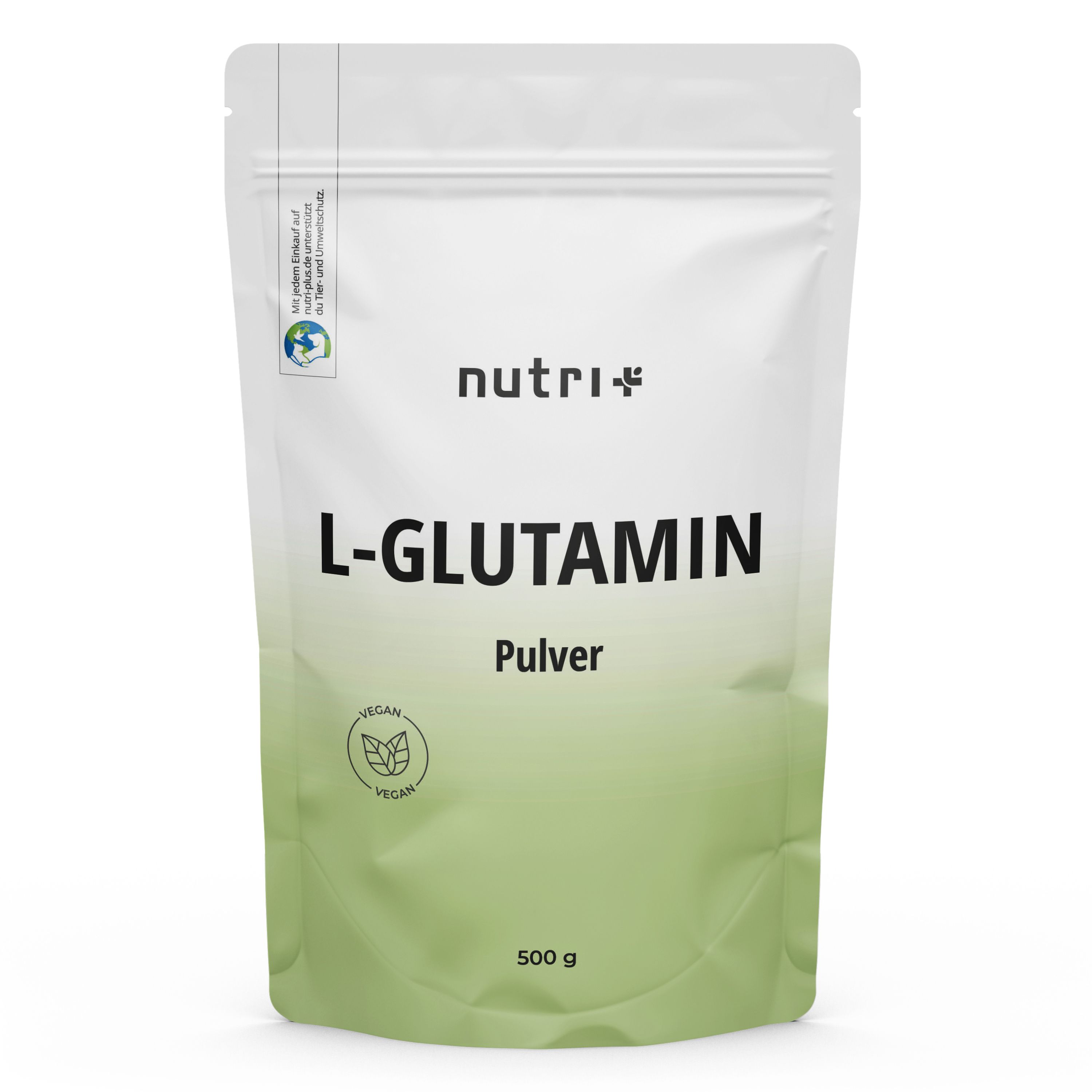 Nutri+ L-Glutamina in polvere 500g Aminoacido