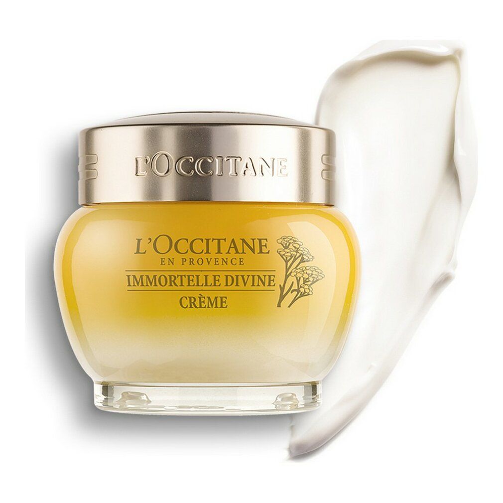 L'Occitane Immortelle Divine Crema Viso 50 ml, ringiovanente per la pelle delle donne