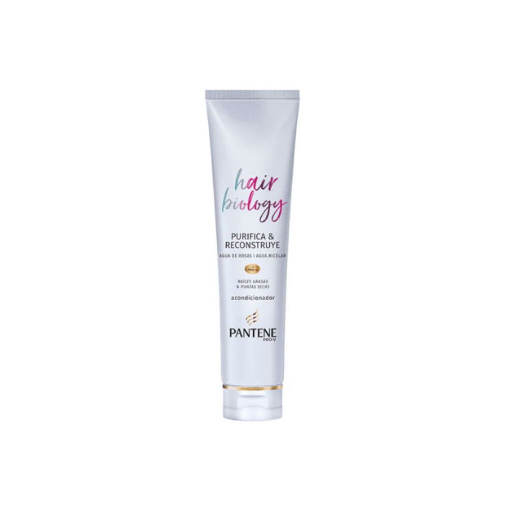 Tubo balsamo Pantene Hair Biology: Purifica & Ricostruisce.