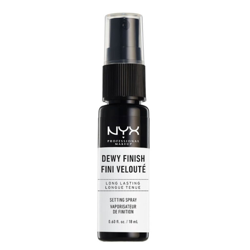nyx Professional Makeup dewy finish spray fissante mini