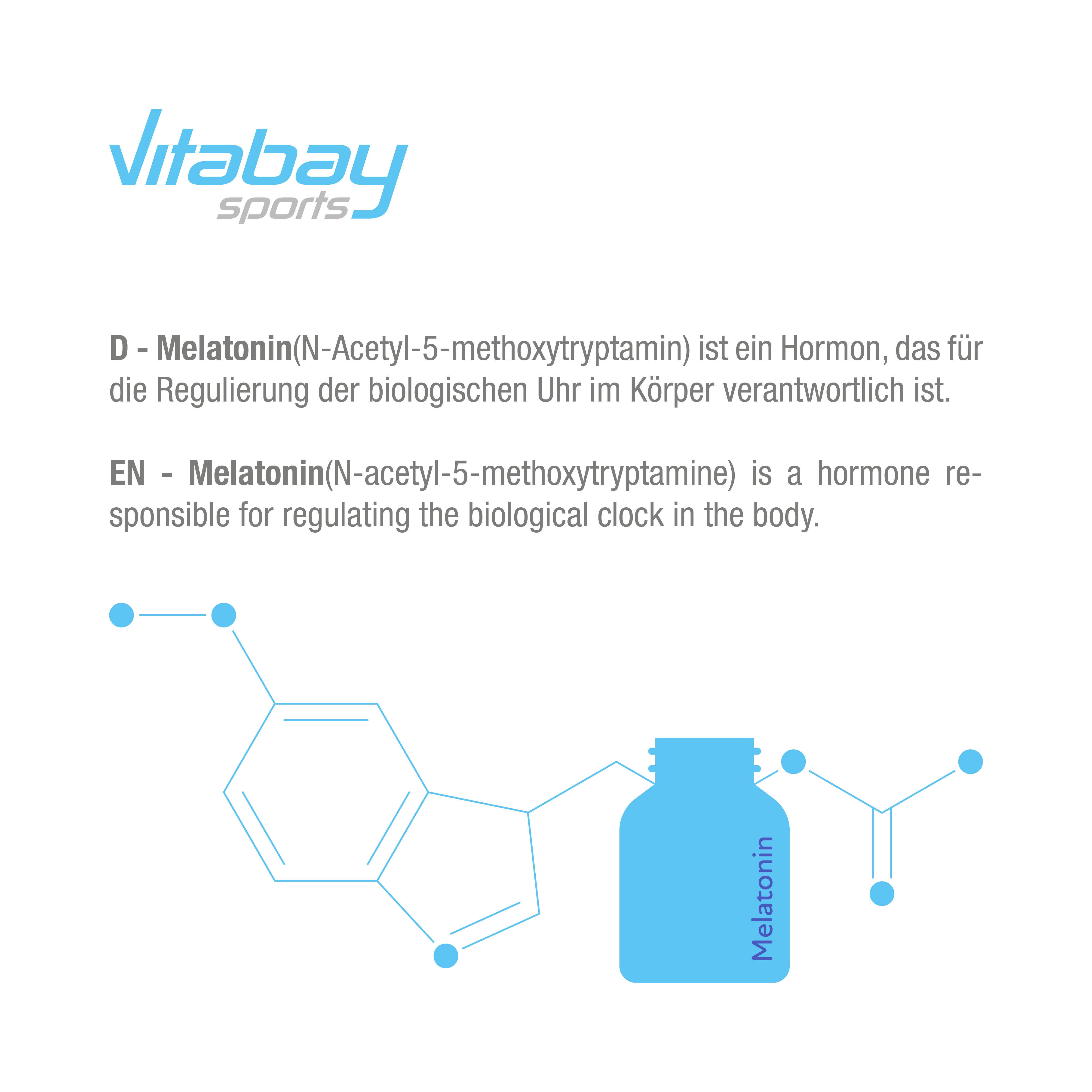 Vitabay Melatonina 0,5 mg