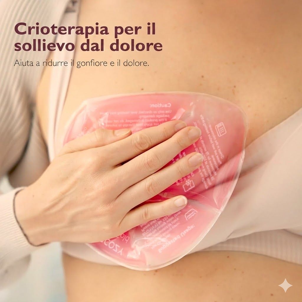 Impacchi terapeutici grandi per il seno caldo/freddo Momcozy