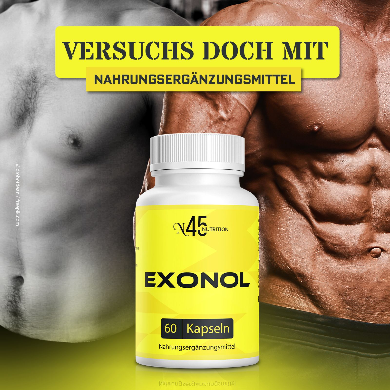 Integratore alimentare Exonol N45 Nutrition in capsule, 60 capsule.