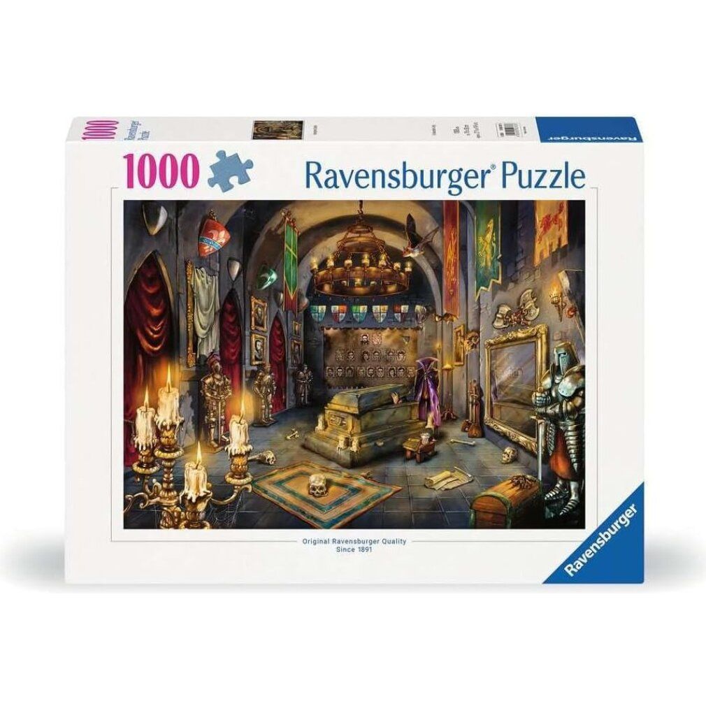 Un puzzle originale di qualità Ravensburger Il castello del Vampiro (1000 parti)