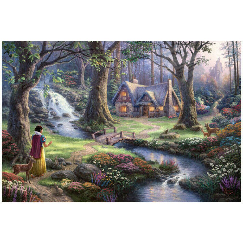 Puzzle Thomas Kinkade: Disney Biancaneve
