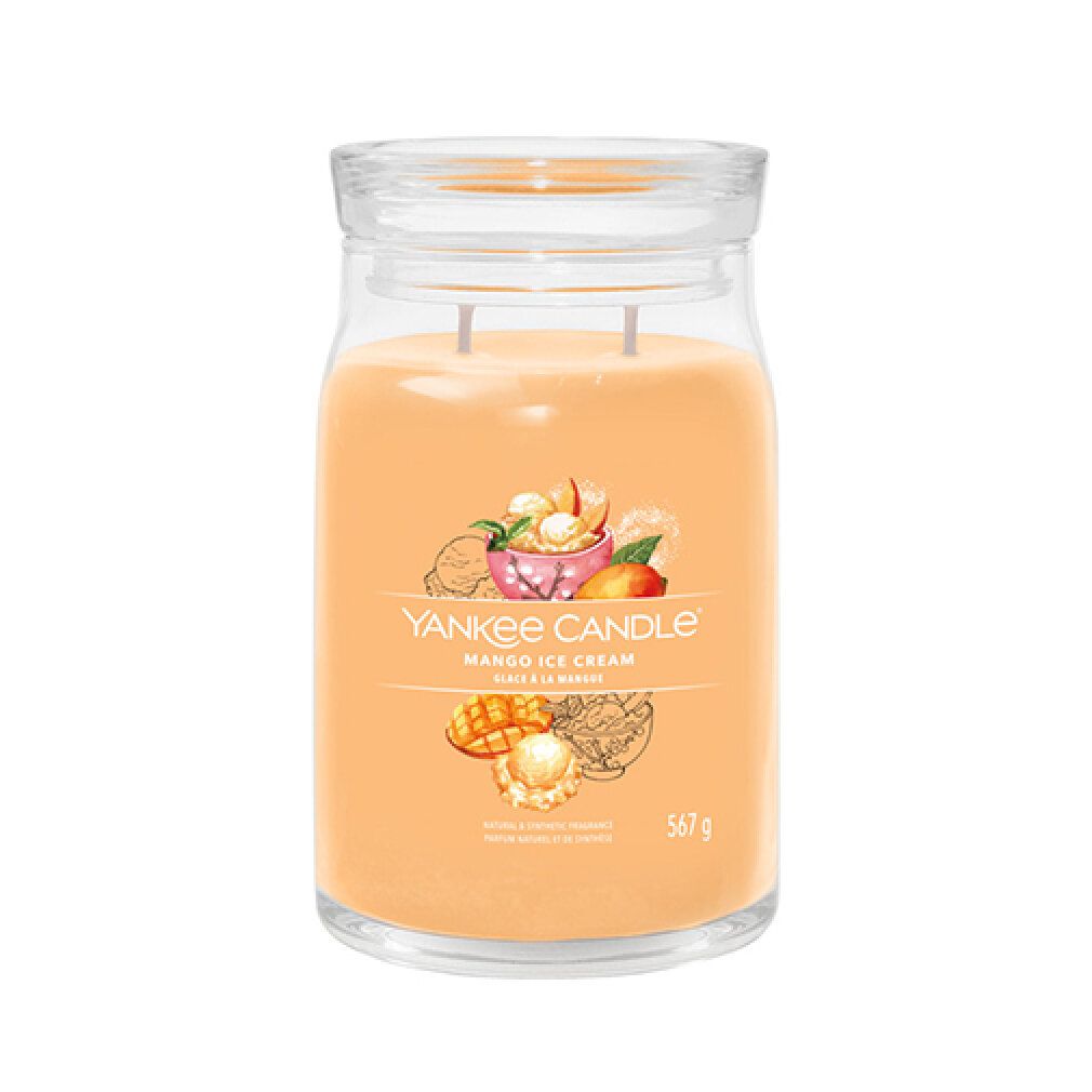 Yankee Candle Candela Signature Mango Ice Cream