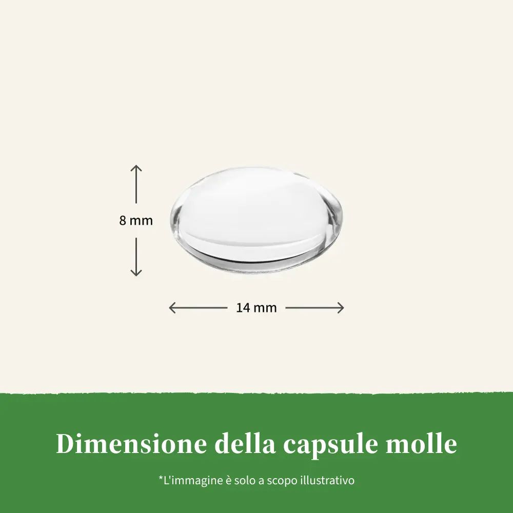 Tre flaconi di olio di enotera 1000 mg. Marchio: purely. Scritta: Fornisce un supporto completo al corpo.