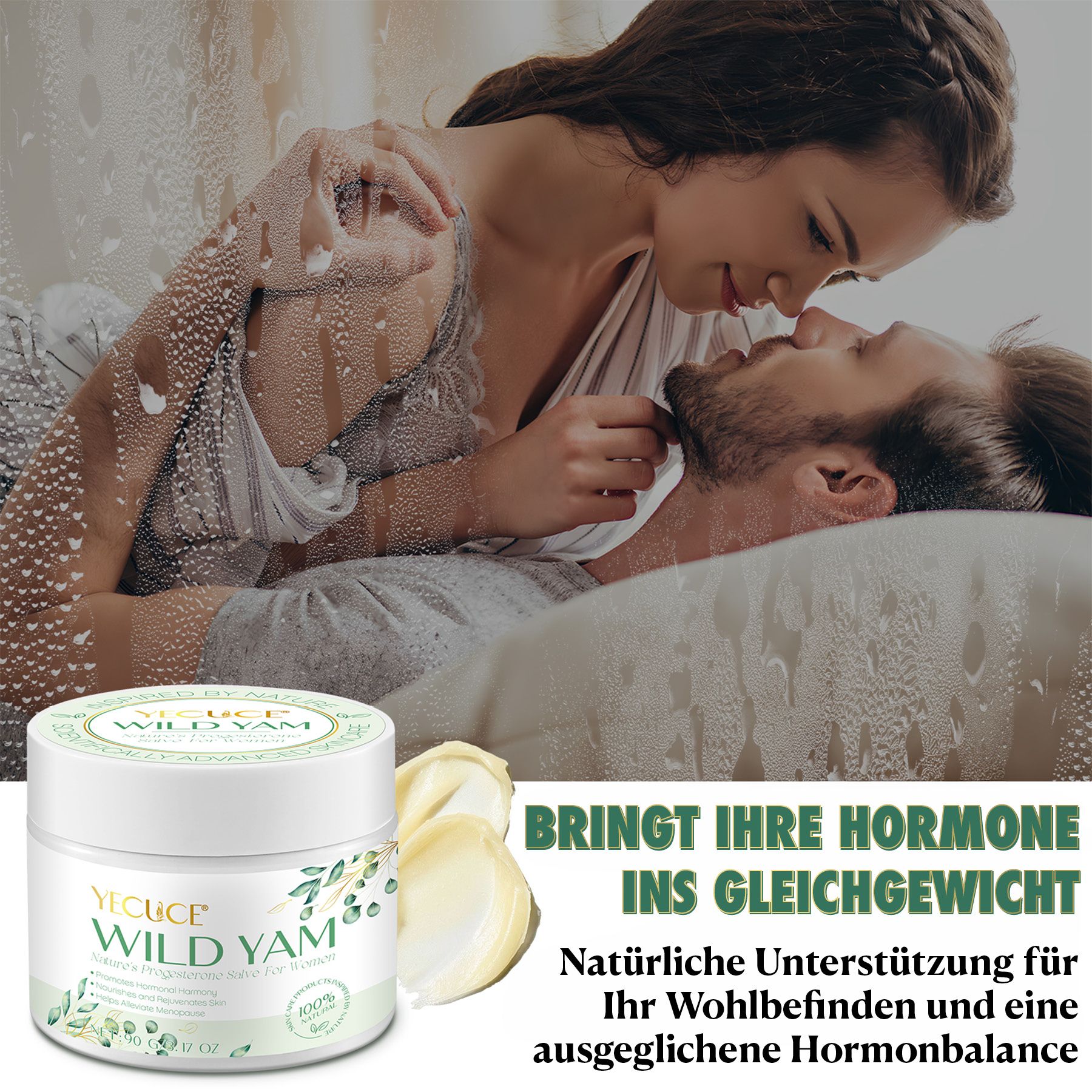 P-Beauty Crema da giornoall'igname selvatico Crema viso per donna per l'equilibrio ormonale