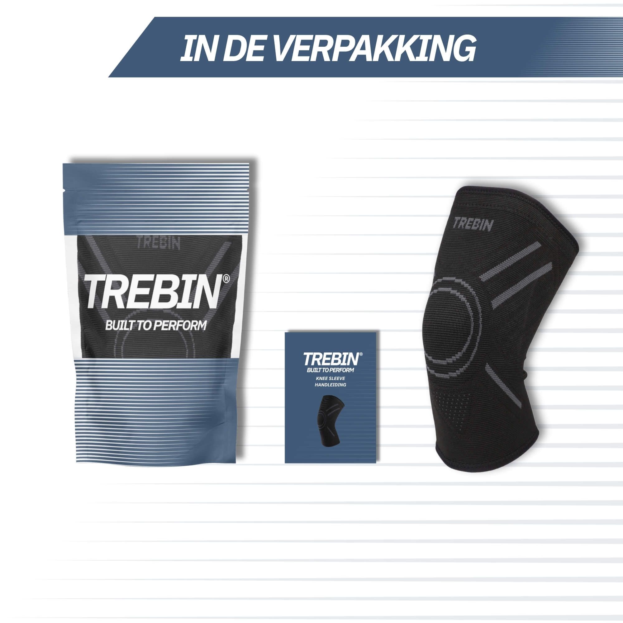 Confezione e ginocchiera marca Trebin.