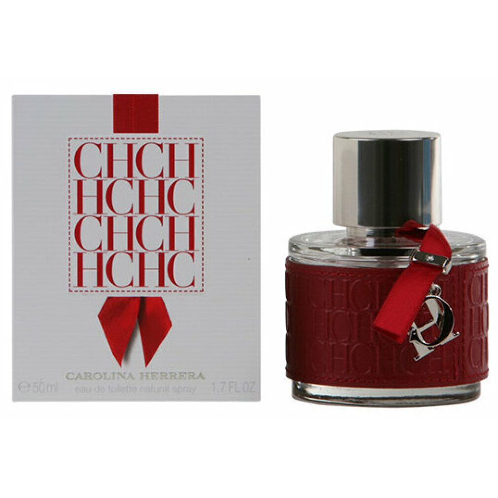 Flacone con confezione. Flacone: rosso, fascia in pelle, tappo argento. Confezione: bianca, scritte e fiocco rossi.