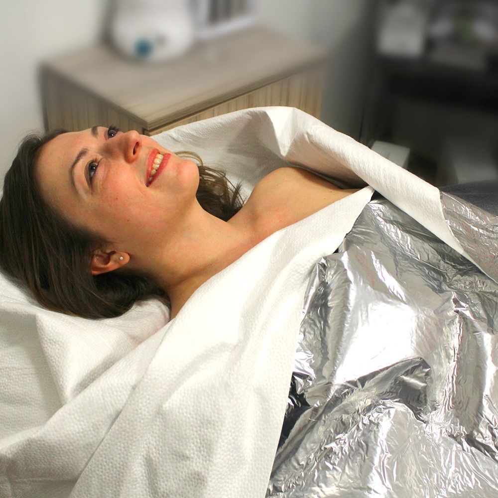 Medical Sud Coperta Isotermica monouso Termoriflettente in viscosa e polietilene cm 150 x 240