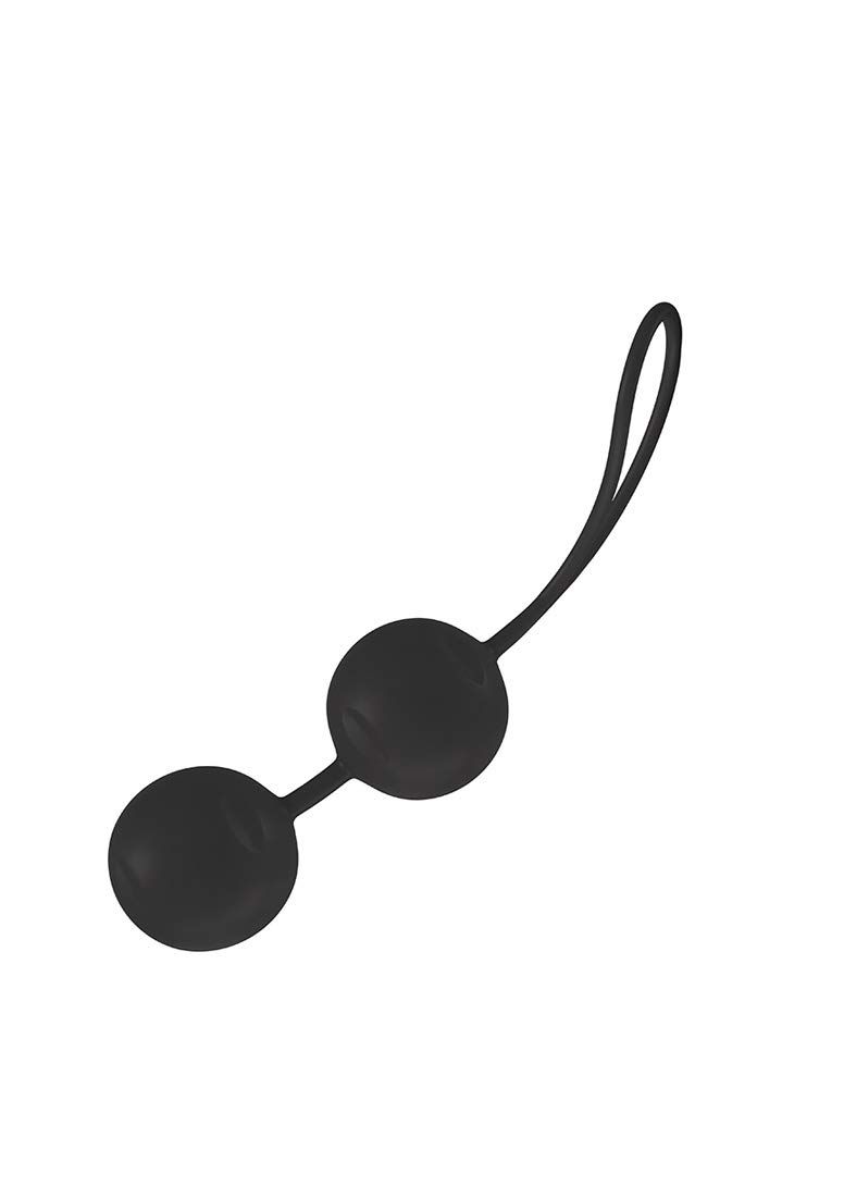 Confezione Joyballs Trend: due sfere nere con anello, allenamento del pavimento pelvico.