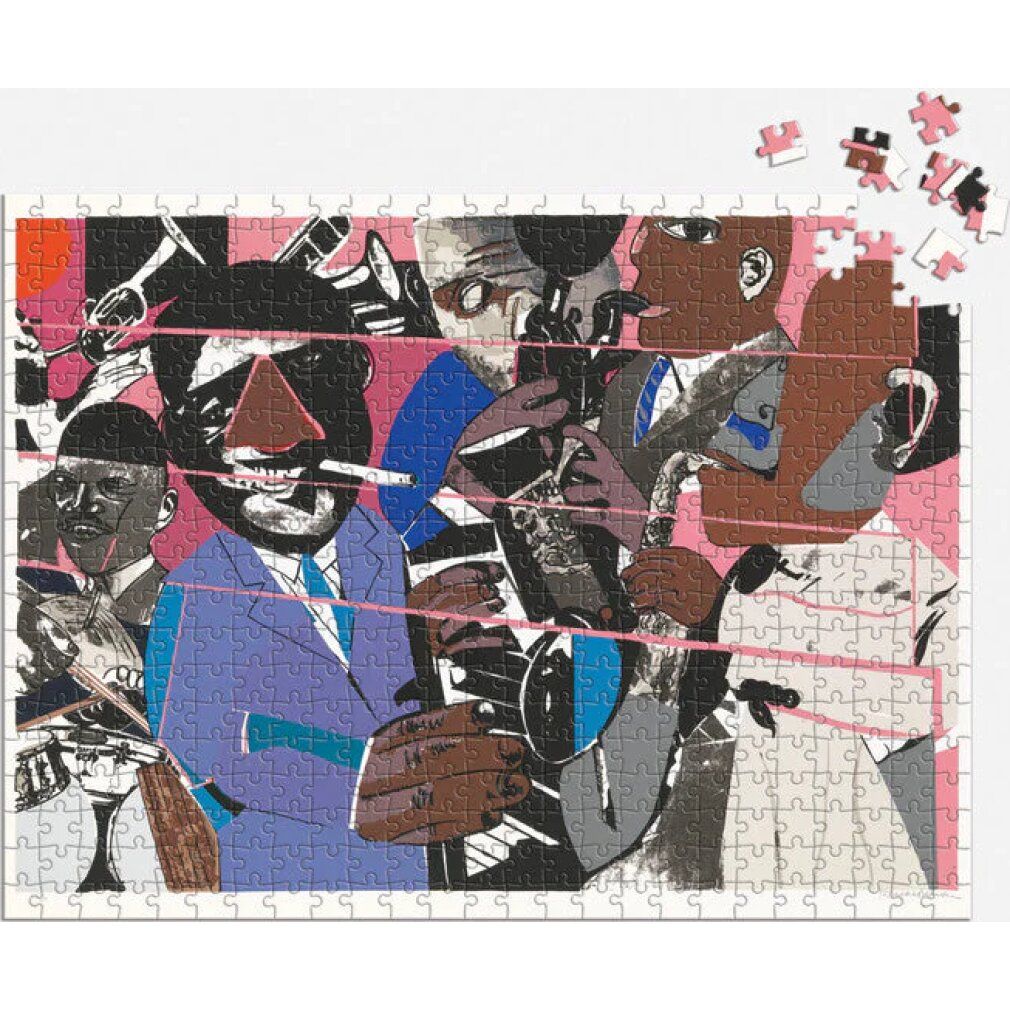 galison Puzzle bifacciale Romare Bearden x DreamYard 500 pezzi