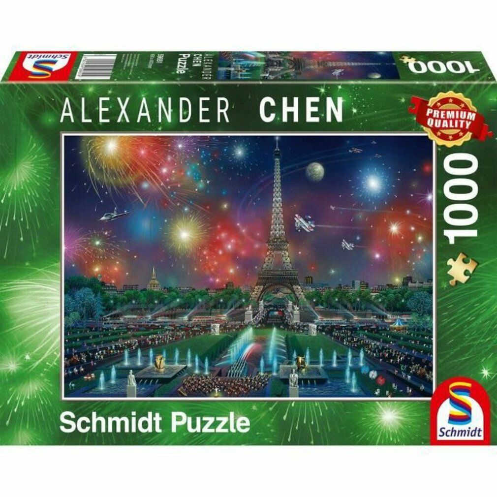 puzzle di cartone Torre Eiffel 37 cm 1000 pezzi