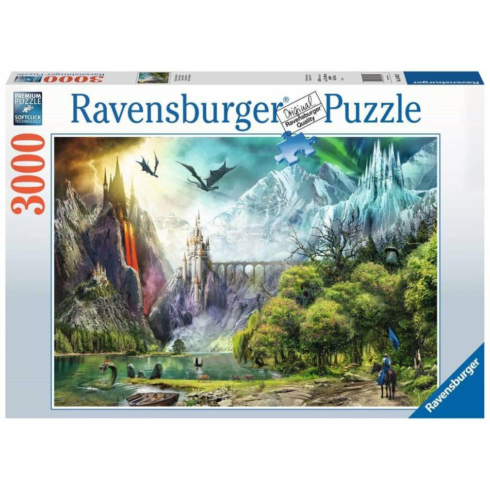 ravensburger Puzzle del regno dei draghi 3000 pezzi
