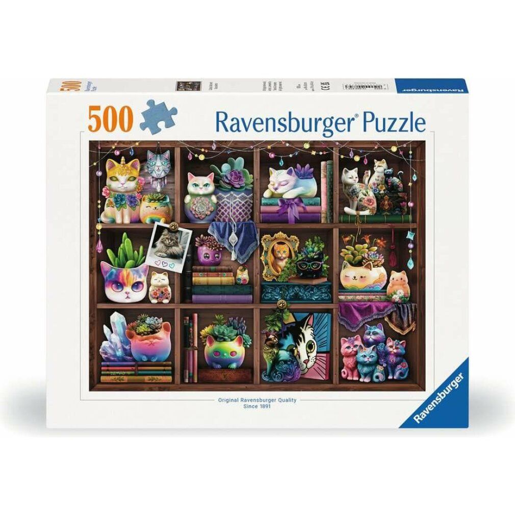 ravensburger Puzzle Fiori e Succulente 500 pezzi