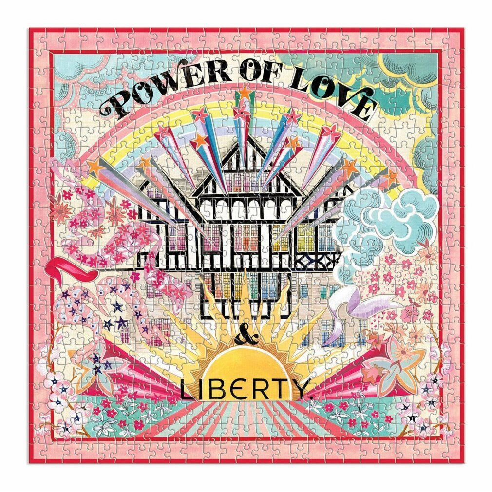 galison puzzle reversibile 2in1 Liberty: il potere dell'amore 500 pezzi