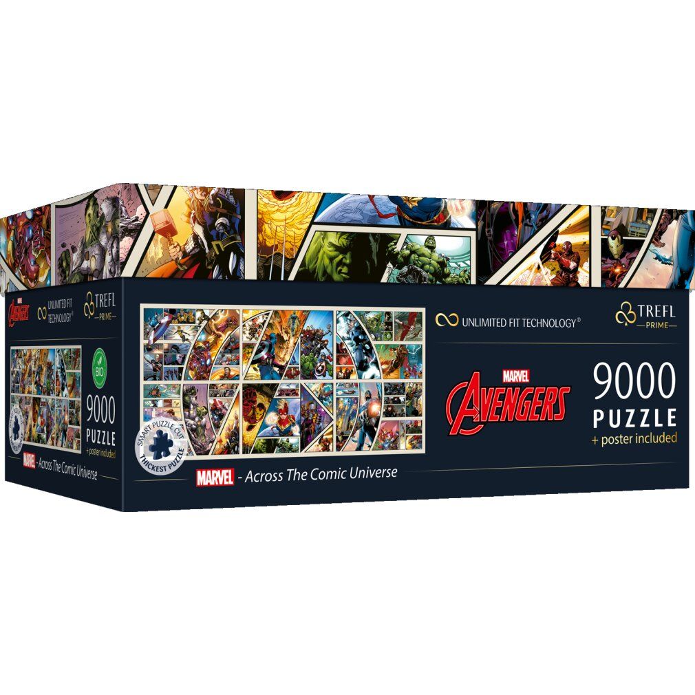 Marvel - Across The Comic Universe - Puzzle uft 9000 pezzi