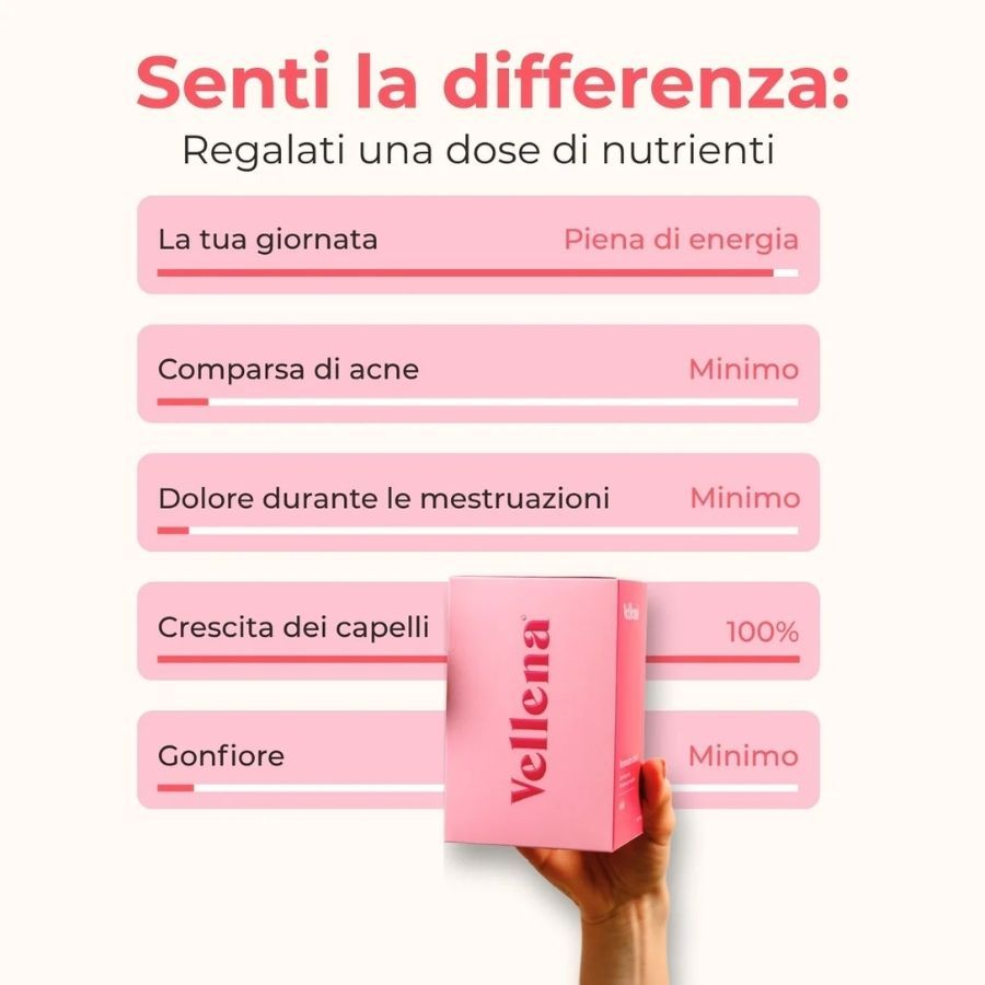 Vellena Integratore Alimentare Salute Femminile Pompelmo