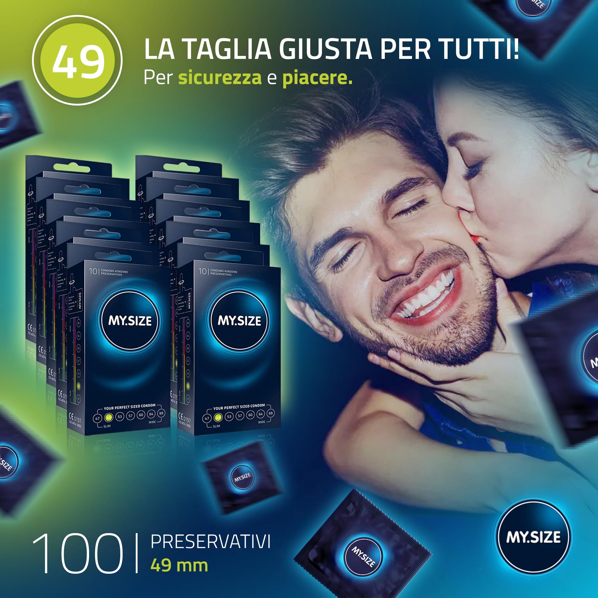 MY.SIZE Classic Preservativi Taglia 2 49mm