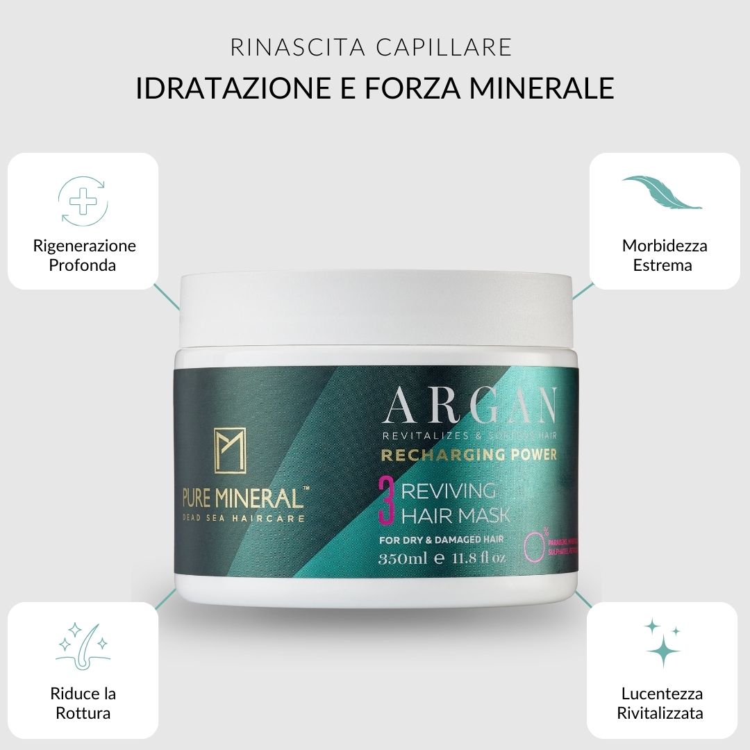 Pure Mineral - Maschera Riparatrice Argan