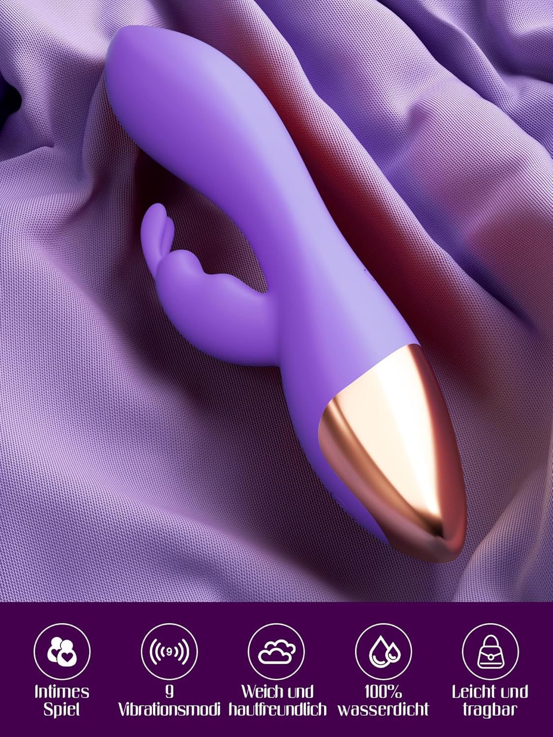 HIVEFUN Vibratore punto G lilla