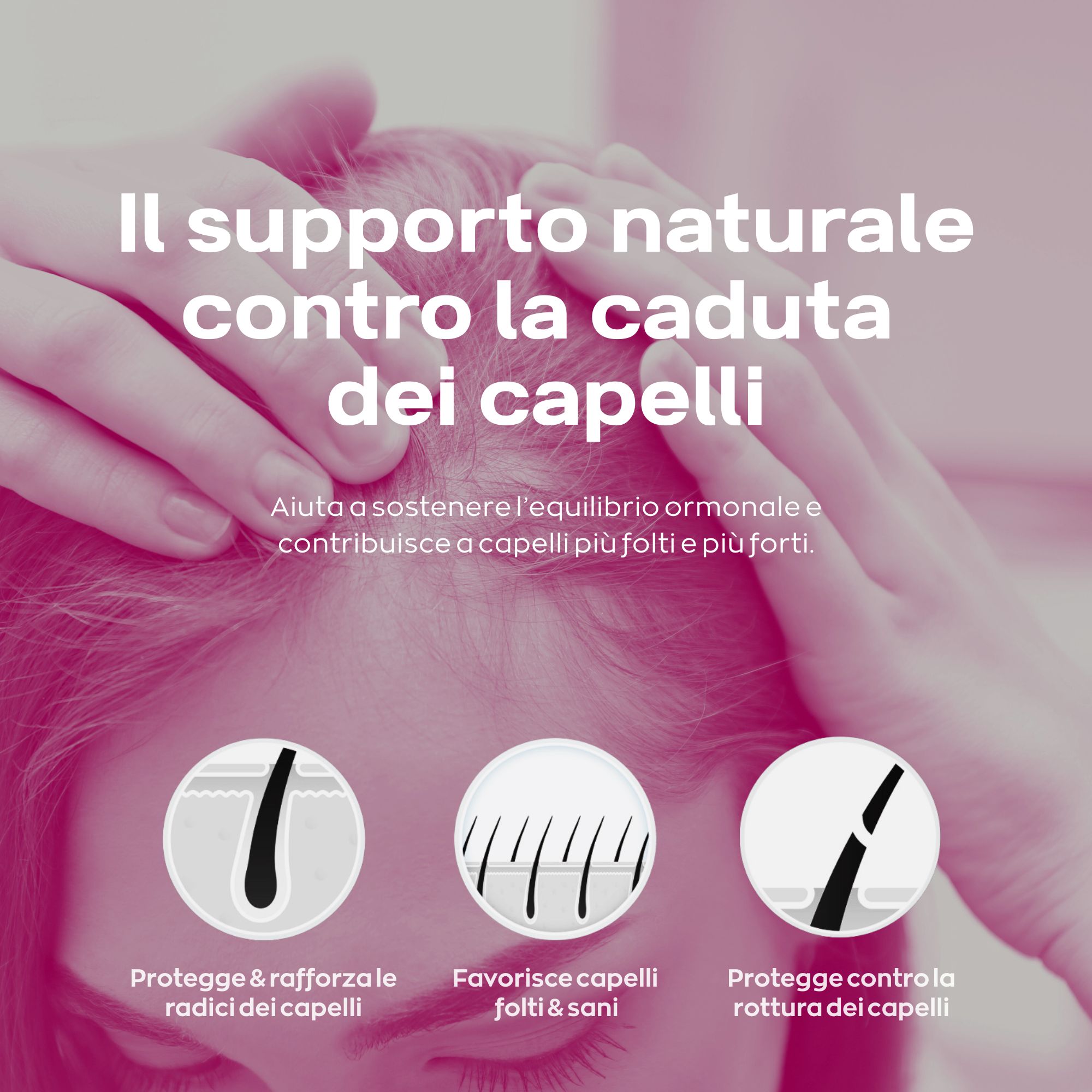 Xpecia: Supporto naturale contro la caduta, per capelli più folti e forti.