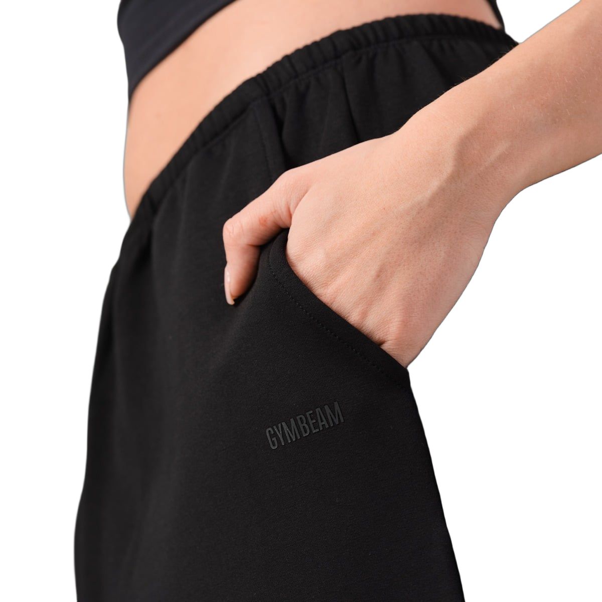 GymBeam Joggers donna oversize NEO Black