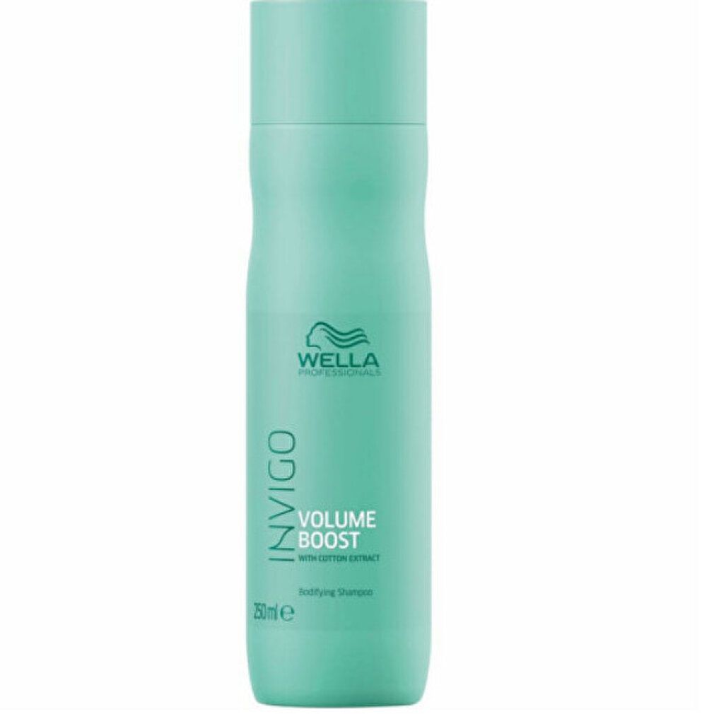 Wella Invigo Volume Boost Shampoo, flacone da 300ml. Per capelli fini.