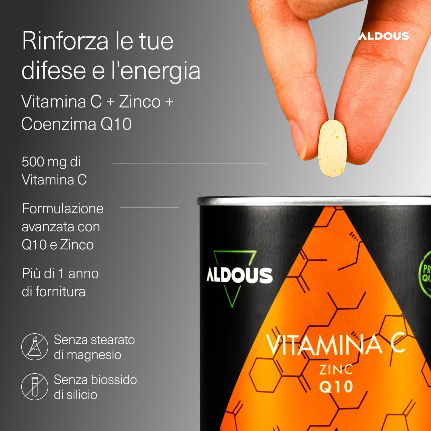 Aldous Compresse di Vitamina C