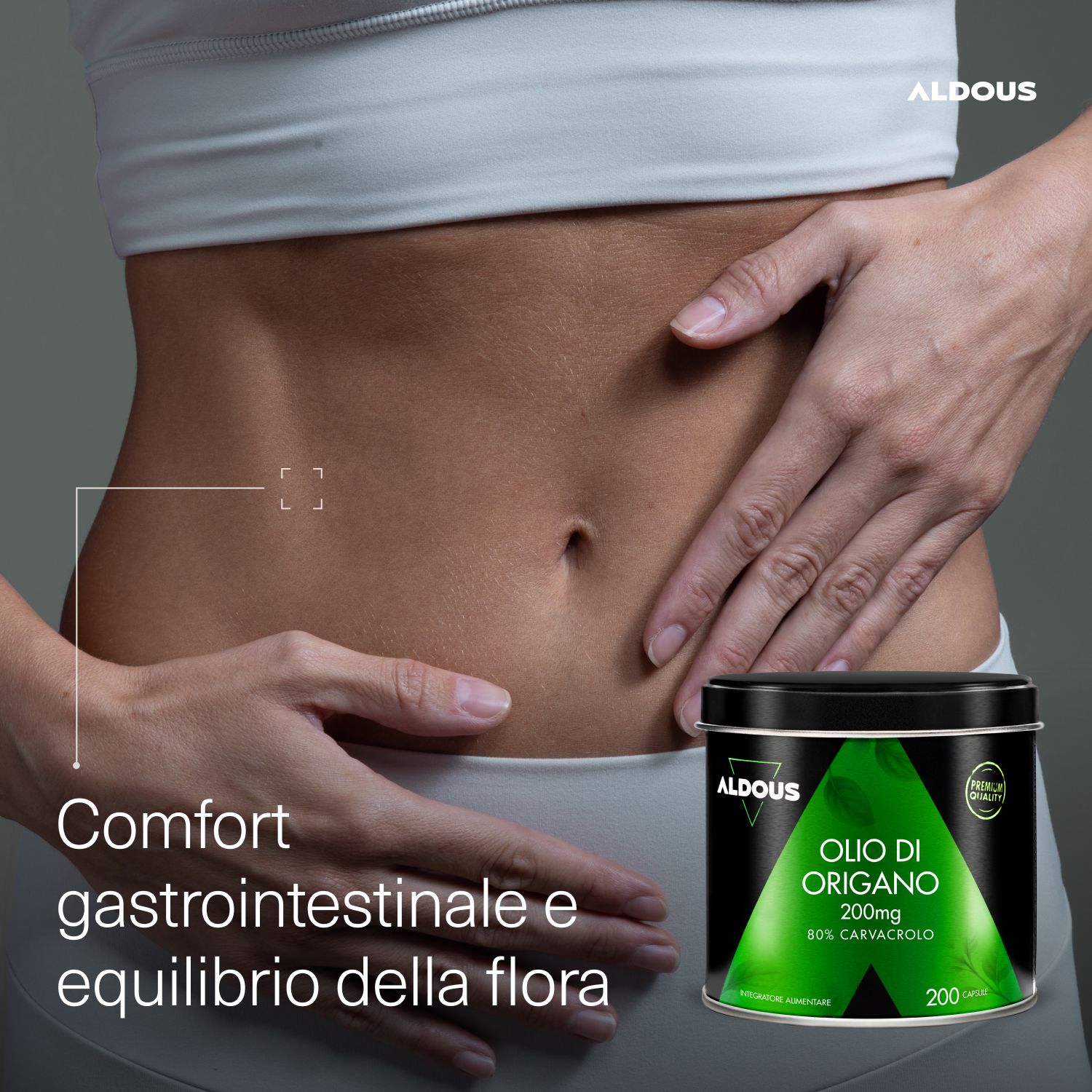 Aldous - Olio di Origano - Sistema Immunitario, Digestivo