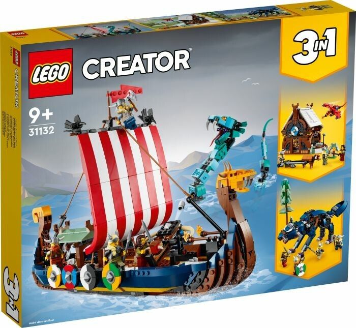 LEGO Nave vichinga e Jormungandr