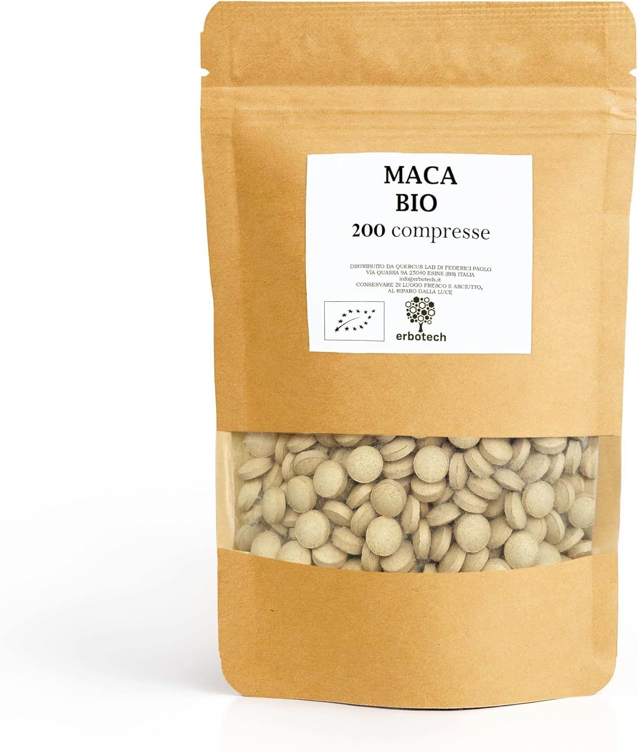 ERBOTECH Compresse Maca Peruviana BIO