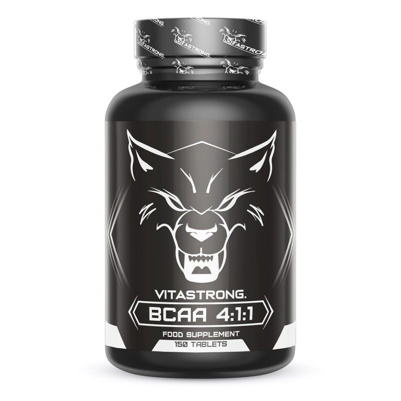 Vitastrong BCAA 4:1:1 – 150 Compresse, Crescita Muscolare