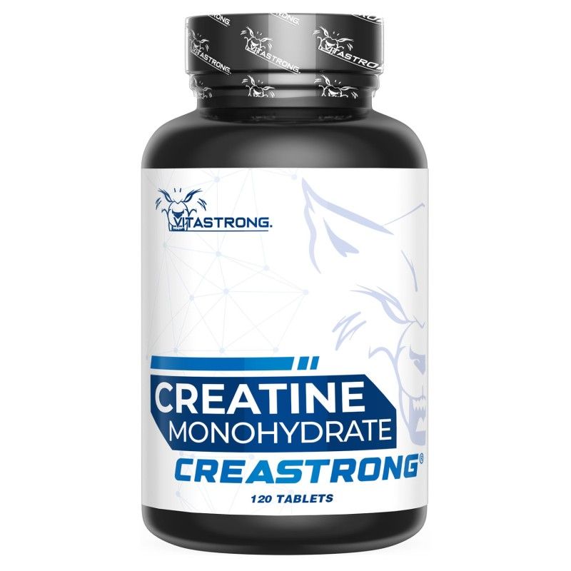 Vitastrong Creatina Creastrong® - 120 Compresse, Forza E Potenza