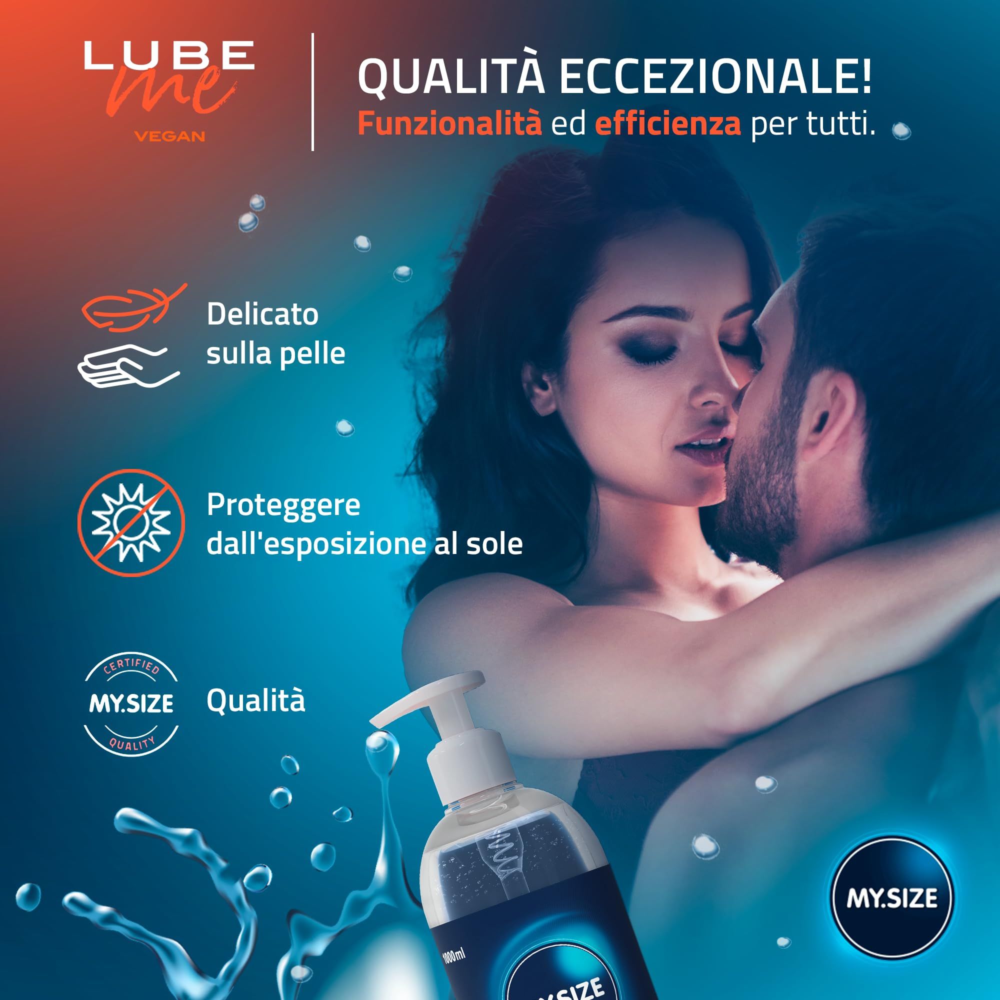 MY.SIZE Lube Me Vegan Gel Lubrificante