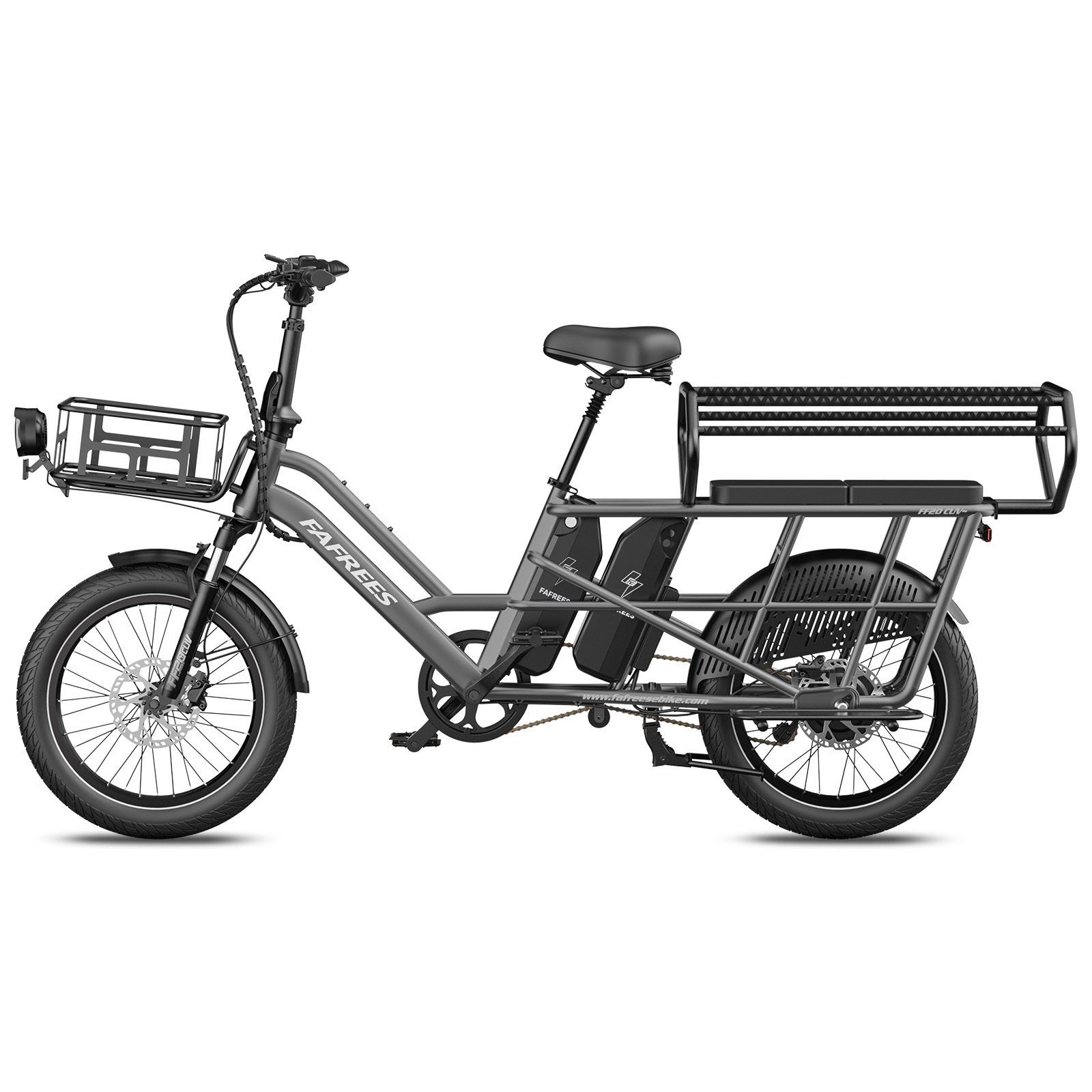 FAFREES FF20 CUV E-bike modulare a passo lungo – Doppia batteria da 30 Ah