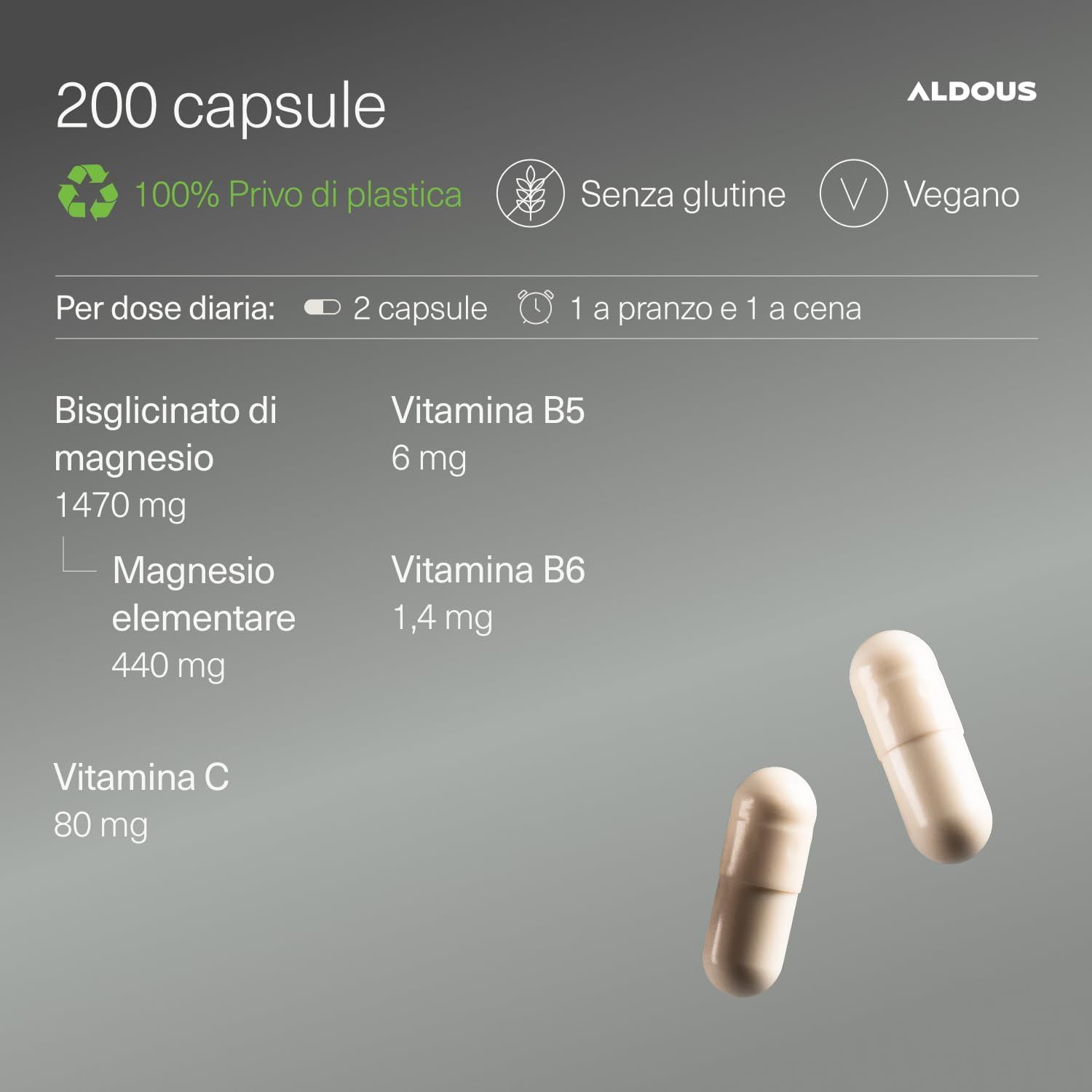 Aldous Capsule di Magnesio Bisglicinato