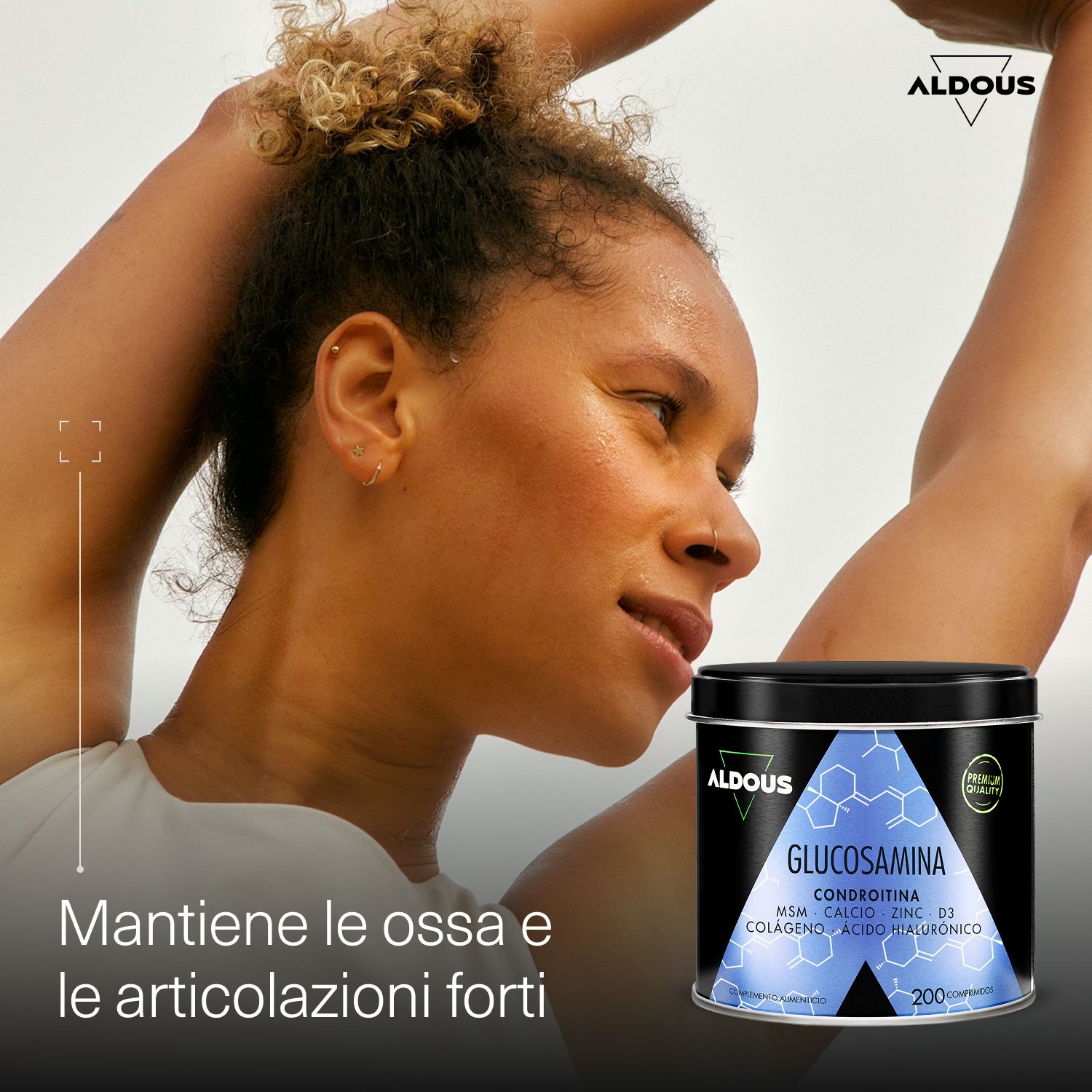 Aldous - Glucosamina - Articolazioni, Cartilagini, Ossa