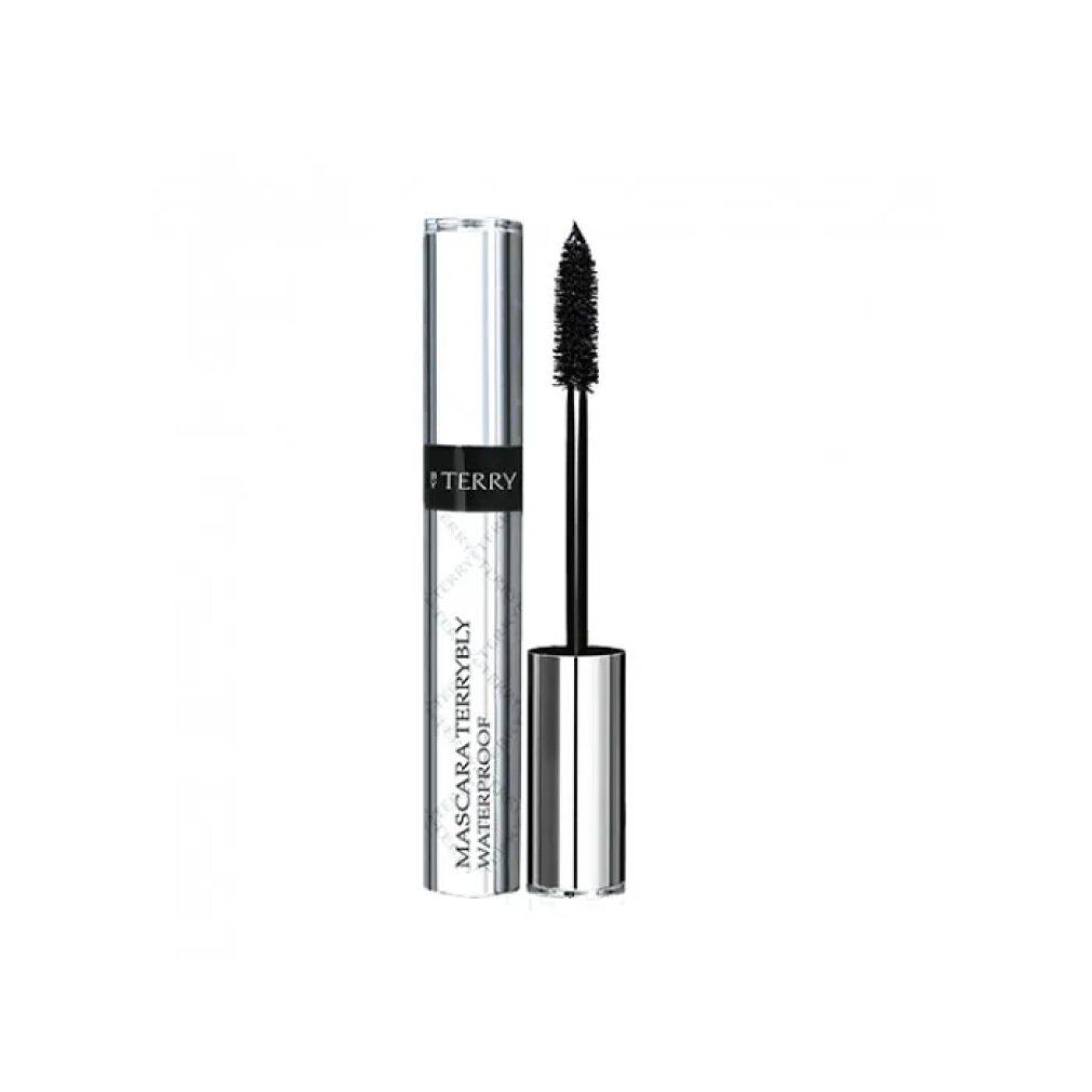 Mascara By Terry Terrybly Waterproof. Tubo di mascara nero con spazzola. Testo: Waterproof. Volume, lunghezza e arricciatura.