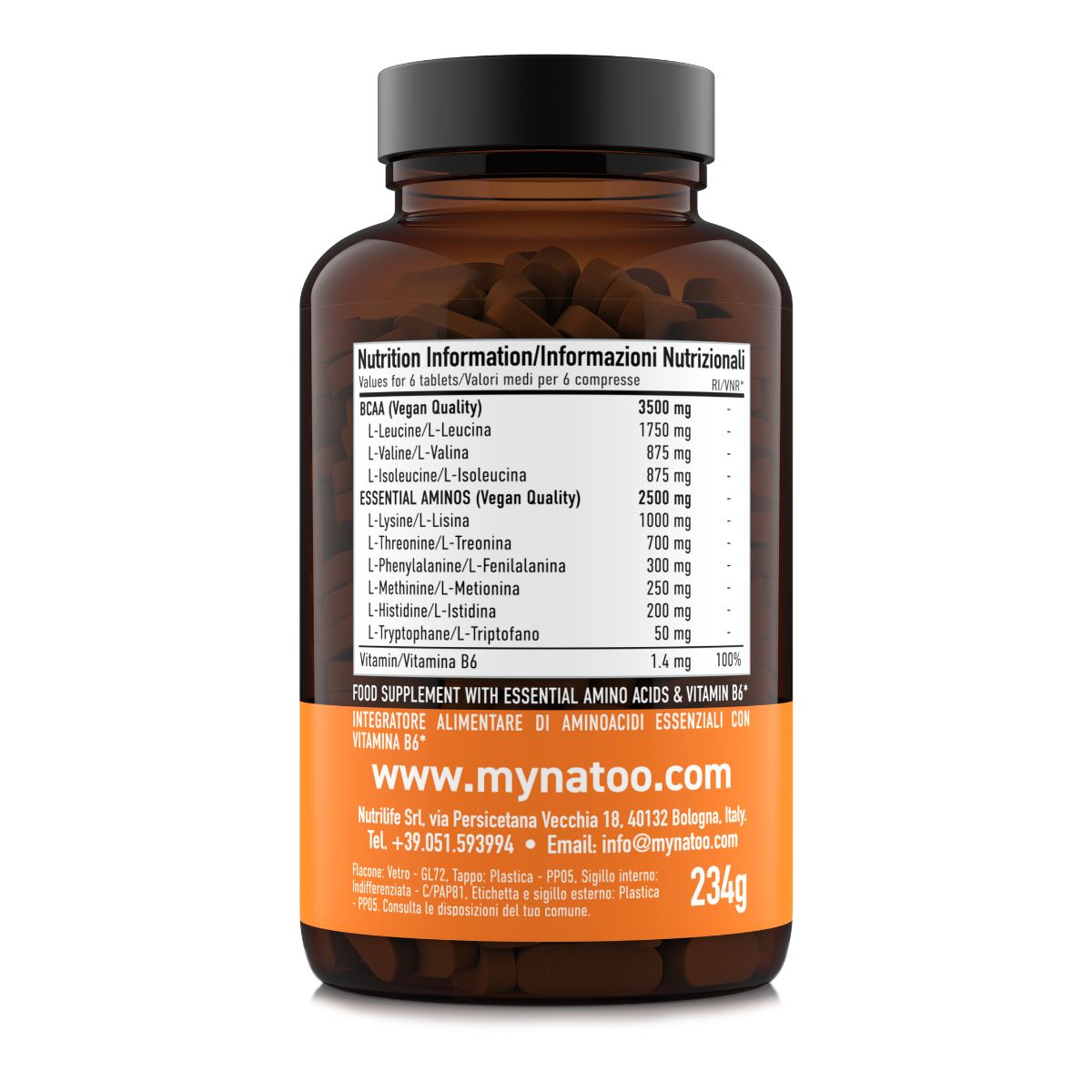 Natoo Aminoacidi Essenziali Completi