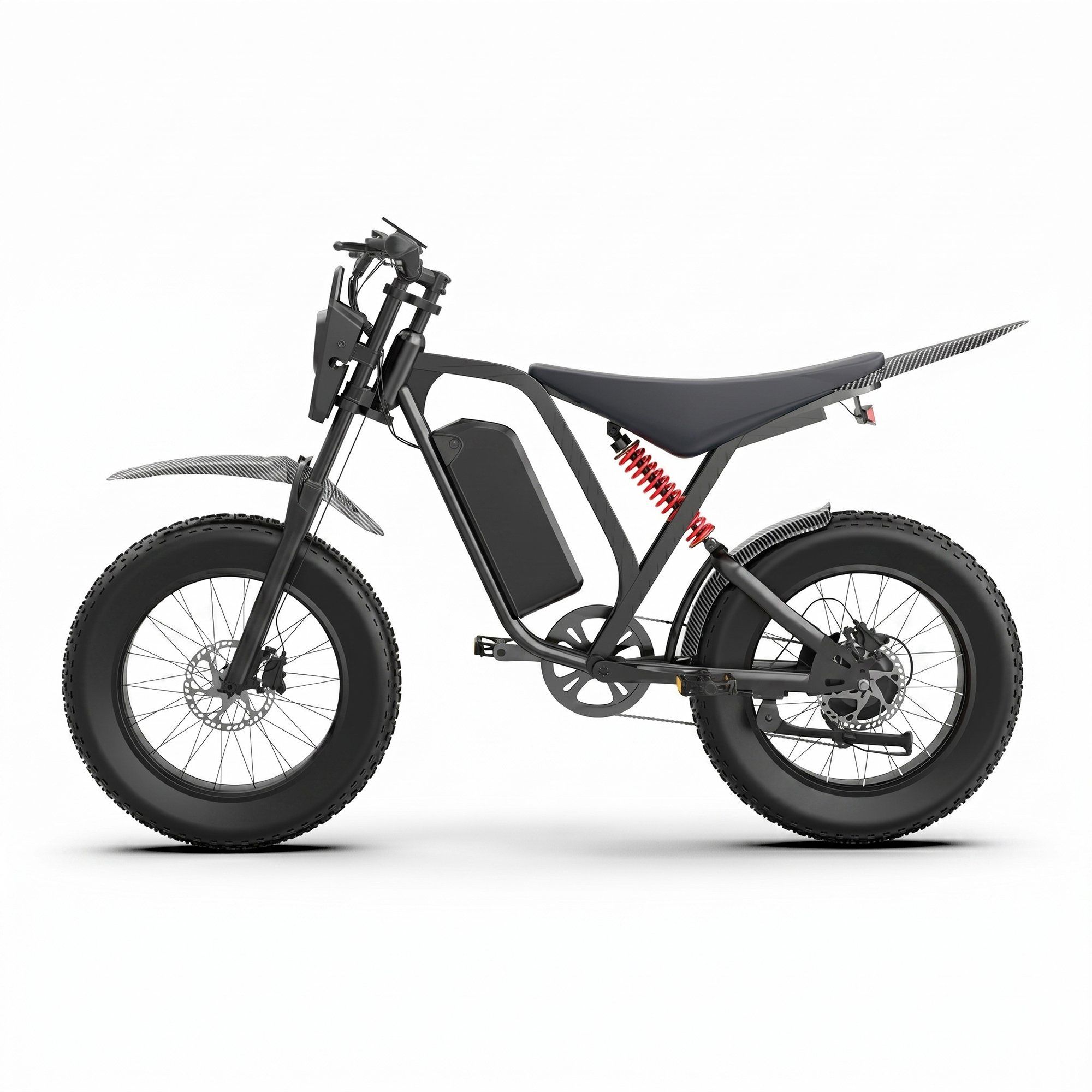 BLUVALL R700 Bicicletta elettrica da fuoristrada con batteria da 52 V 25 Ah
