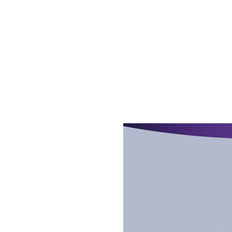 Sfondo bianco con una striscia viola in alto. Spazio vuoto.